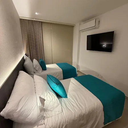 Apartamento Luxy 2br At Paradise Oasis, 18 Min From Walled Cartagena